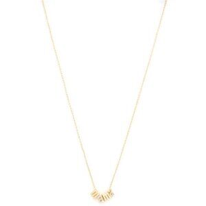 Mama Gold And Silver Tone 14 Inch Necklace
